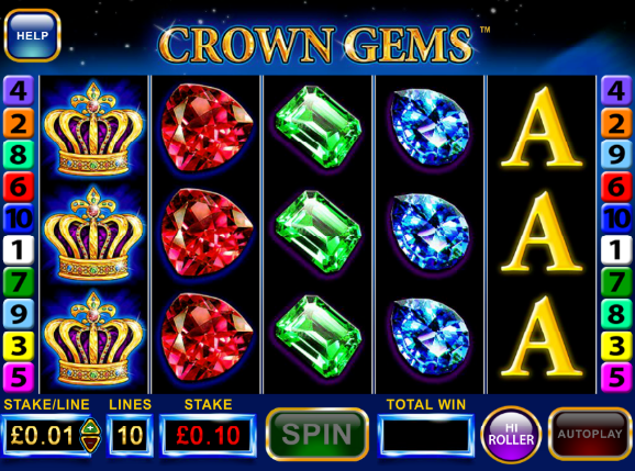 Crown Gems Slot Demo